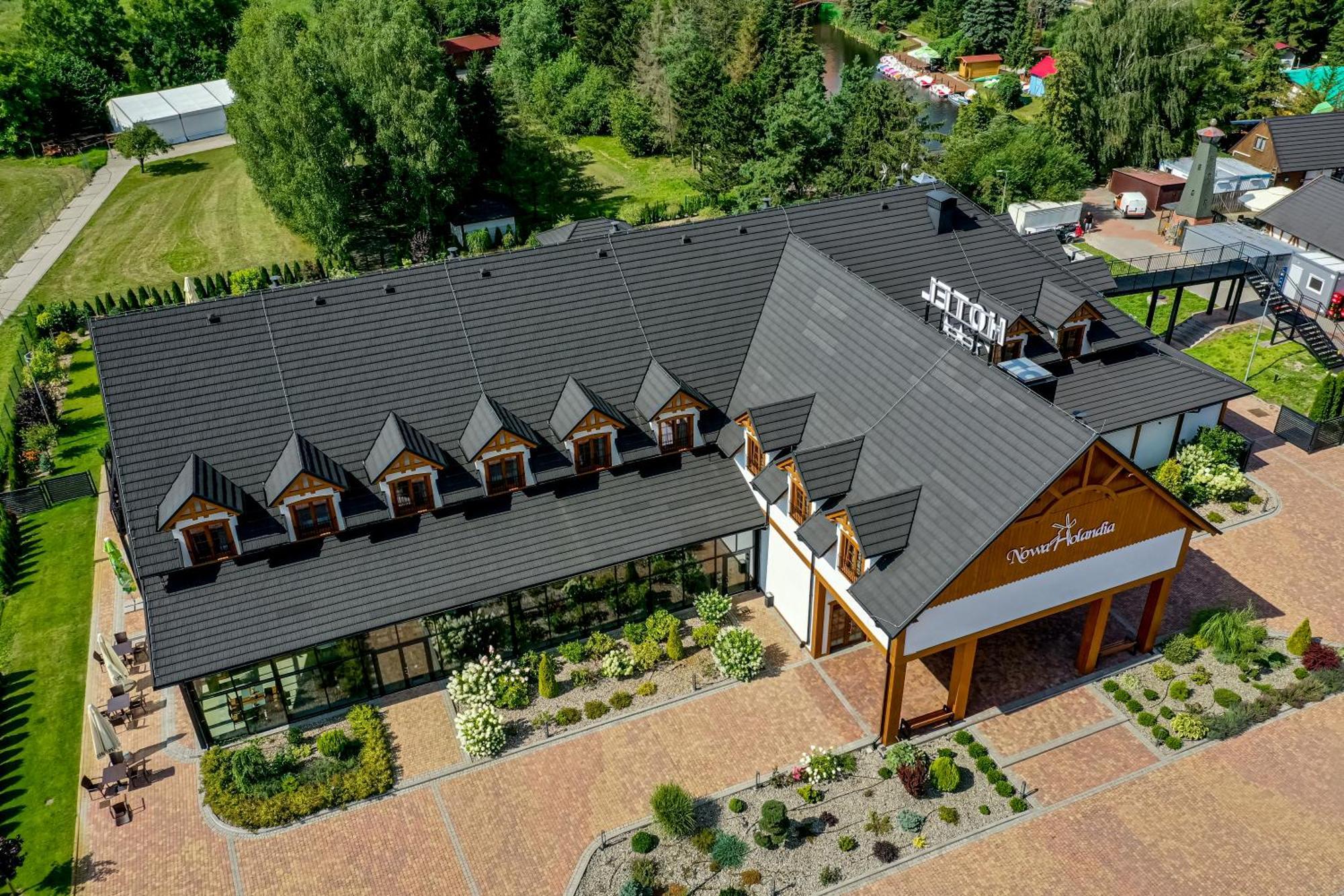 Hotel Nowa Holandia エルブロンク エクステリア 写真